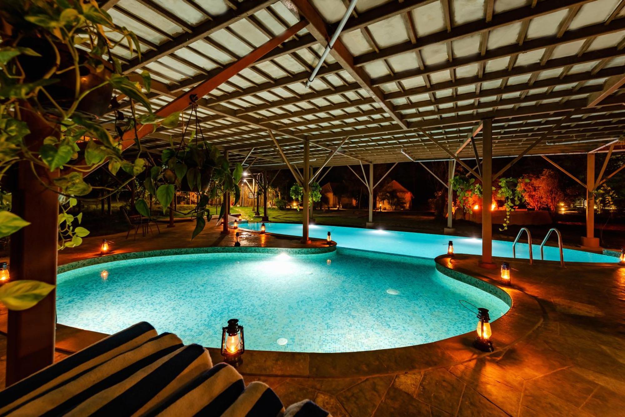 Tadoba Jungle Camp Hotel Mohurli Exterior foto